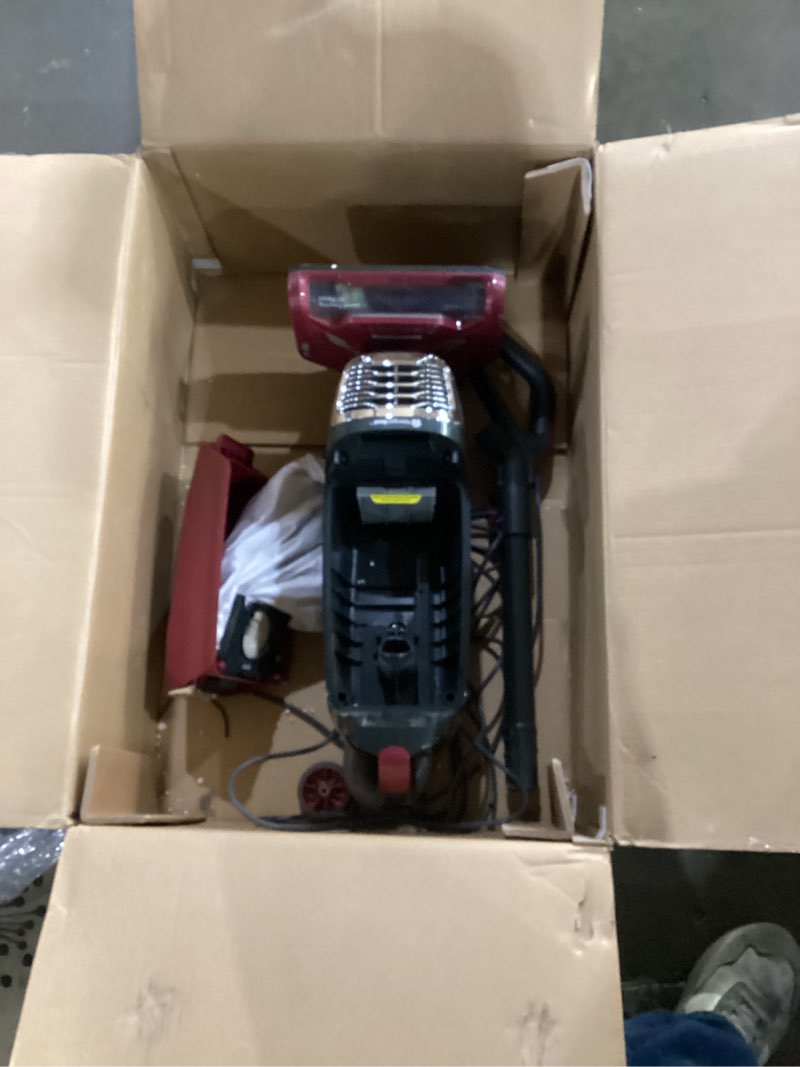 Condition photo showing As Is for Kenmore BU3040 Intuition Bagged Upright Vacuum Lightweight Cleaner 2-Motor Power Suction with HEPA Filter, 3-in-1 Combination Tool, Handi-Mate for Carpet, Floor, Pet Hair, Red w/No Lift-up