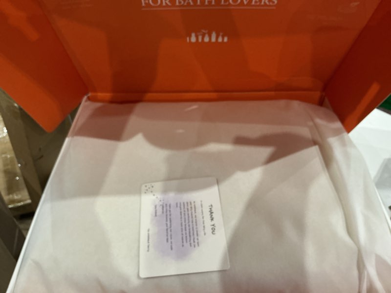 Condition photo showing Good Condition for luxury bathtub pillow, skin-friendly cushion, support back, neck & head, non-slip, adjustable thickness fits all tub, washable & quick-drying - gift for christmas birthday mother's day taupe large