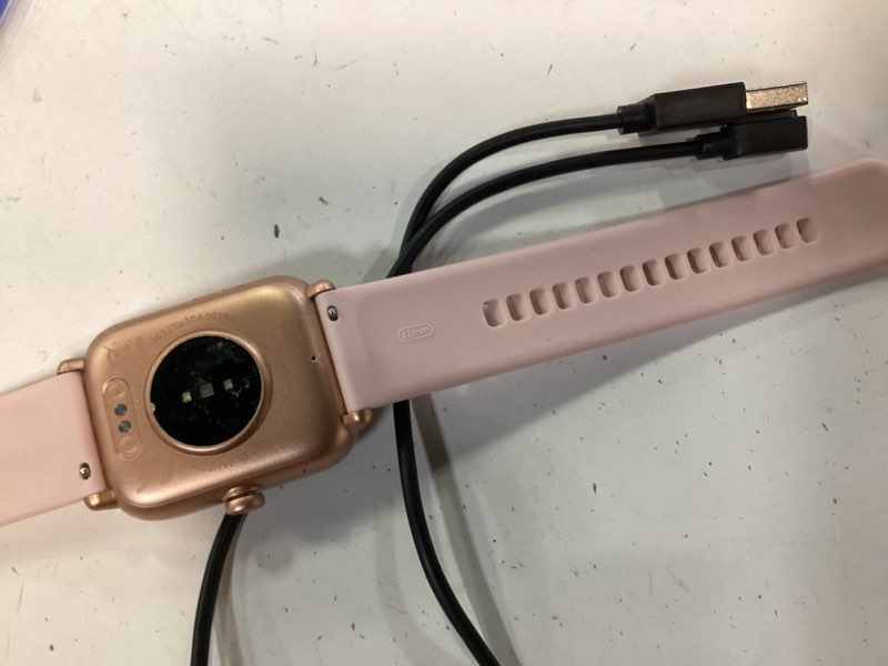Condition photo showing Good Condition for smart watch for women android & iphone, alexa built-in, ip68 waterproof activity fitness tracker with bluetooth call (answer/make), 1.8" smartwatch with heart rate/spo2/sleep monitor, 100+ sports mode pink 1.8 inches