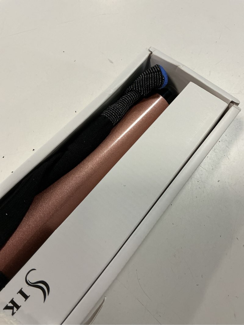 Condition photo showing Good Condition for 1 1/2 inch large curling wand for long hair, 1.5 inch dual voltage hair curling iron wand ceramic extra long barrel,10 adjustable temp