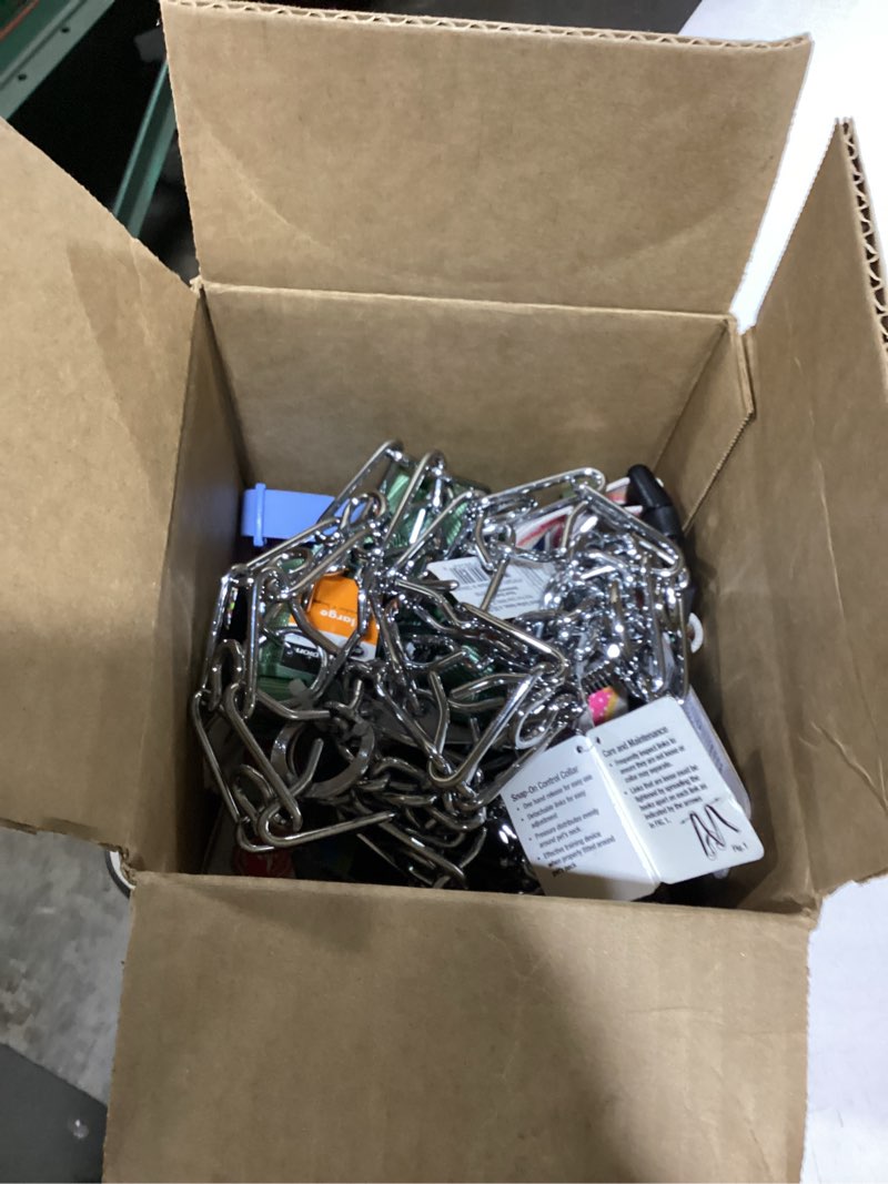 Condition photo showing Good Condition for assortment of dog collars, leashes, and harnesses