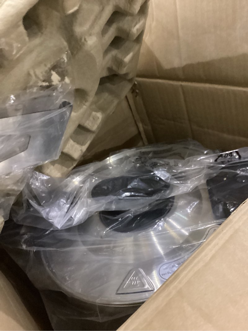 Condition photo showing As Is for Valgus Commercial Grade Stainless Steel 80-Cup 12L Percolate Coffee Urn Coffee Maker with Automatic Temperature Control Hot Water Urn for Parties, Office, Wedding and Catering Events