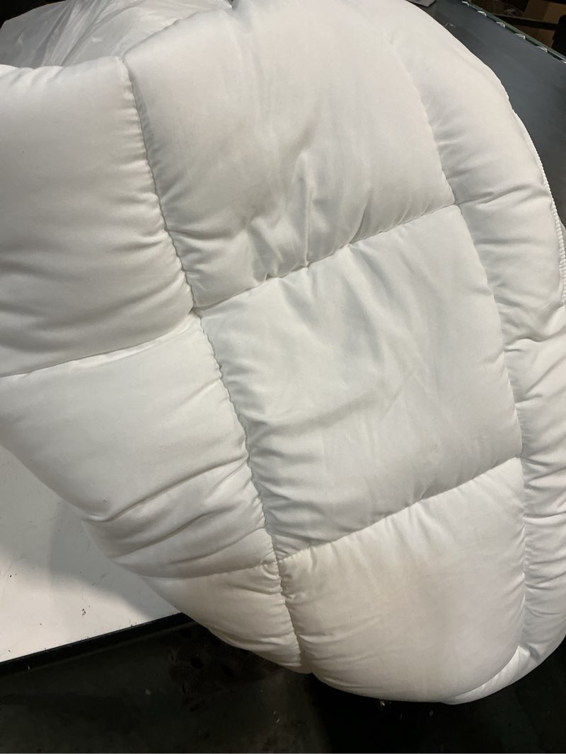 Condition photo showing Good Condition for ultra soft queen size mattress topper - viscose made from bamboo pillow top mattress pad for back pain relief - naturally cooling for hot sleepers, green green queen