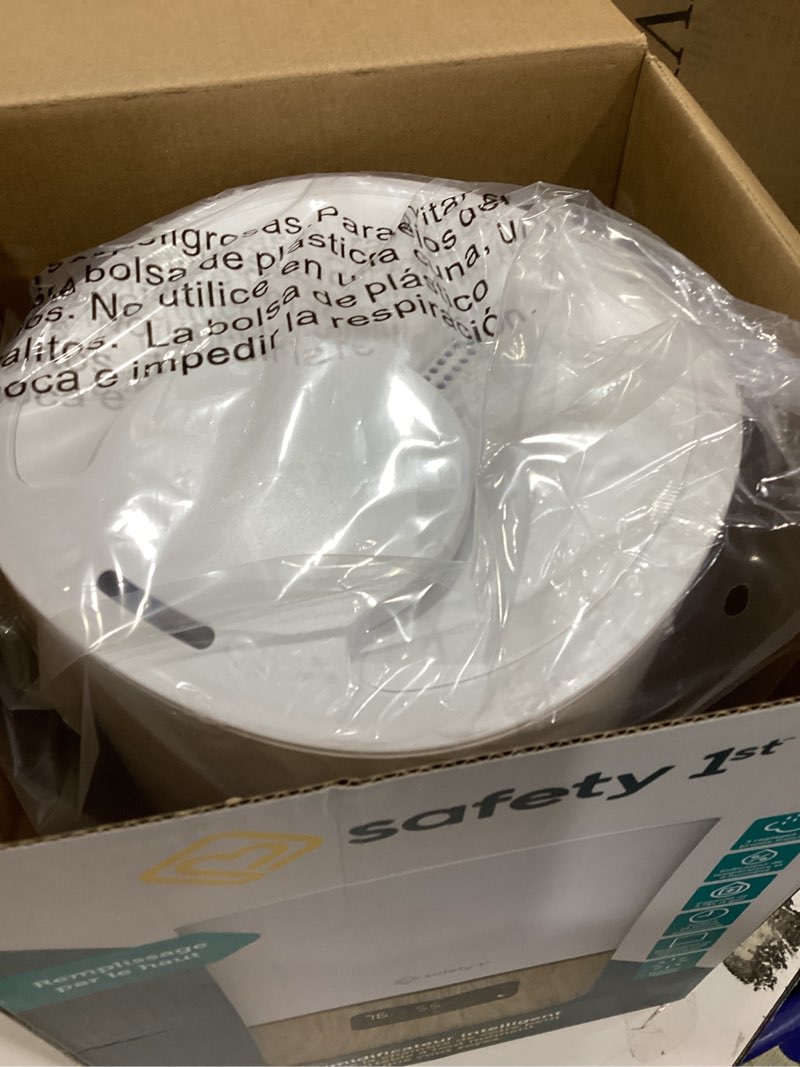 Condition photo showing Good Condition for safety 1st connected smart humidifier — 1 gallon (3.8l) tank size, cool mist humidifier with hygrometer and nightlight, and whisper quiet for baby bedroom, nursery, ios and android compatible
