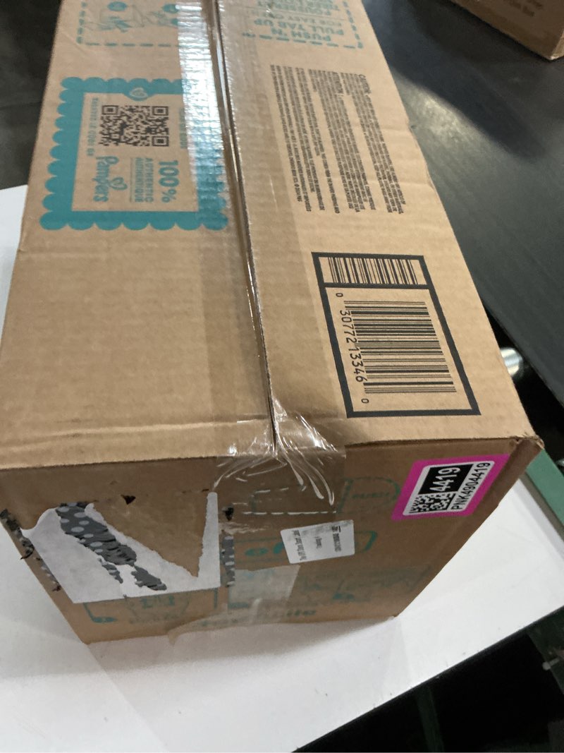 Condition photo showing New/Like New for pampers diapers - swaddlers 360° - size 4, 132 count, up to 100% leakproof comfy dry fit, designed for easy changes, pull on baby diaper (packaging may vary) size 4 132