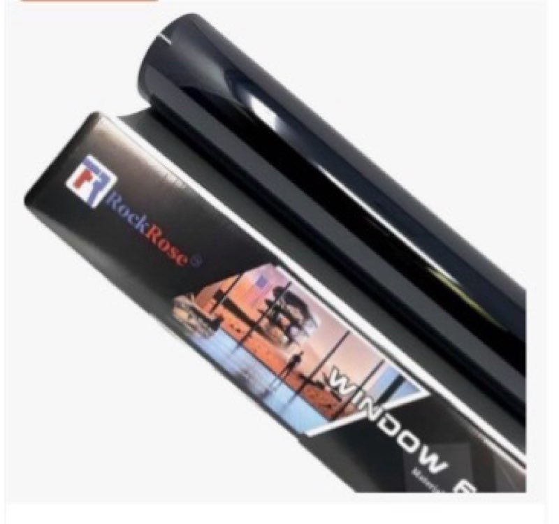 RockRose 20% Premium Carbon Car Window Tint Film 40 in x 100FT 2PLY Charcoal Privacy Film UV, Heat B