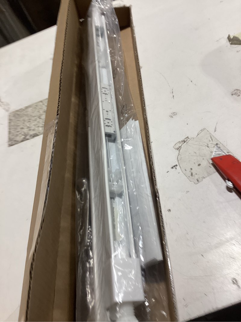 Condition photo showing Good Condition for lazblinds cordless cellular shades, no tools no drill blackout honeycomb shades pleated blinds for windows, 23'' w x 48'' h, silver white blackout-silver white 23'' w x 48'' h
