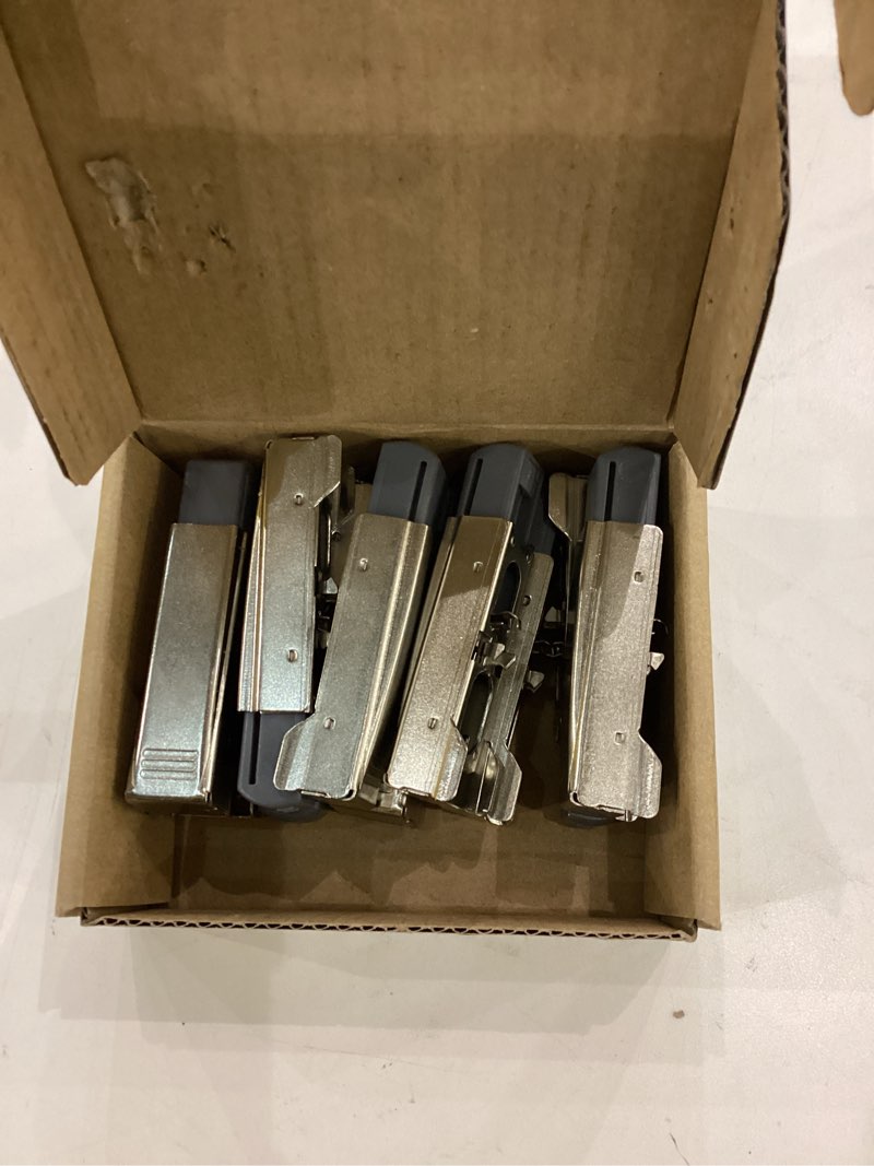 Condition photo showing Good Condition for Onemake 10 Pack Soft Close Motion Damper Mechanism for Full Overlay Hinges, Smooth Slow Straight-Arm, Clip Top Retrofitting Attachment, Cabinet Door Concealed Replacement Hardware Accessories