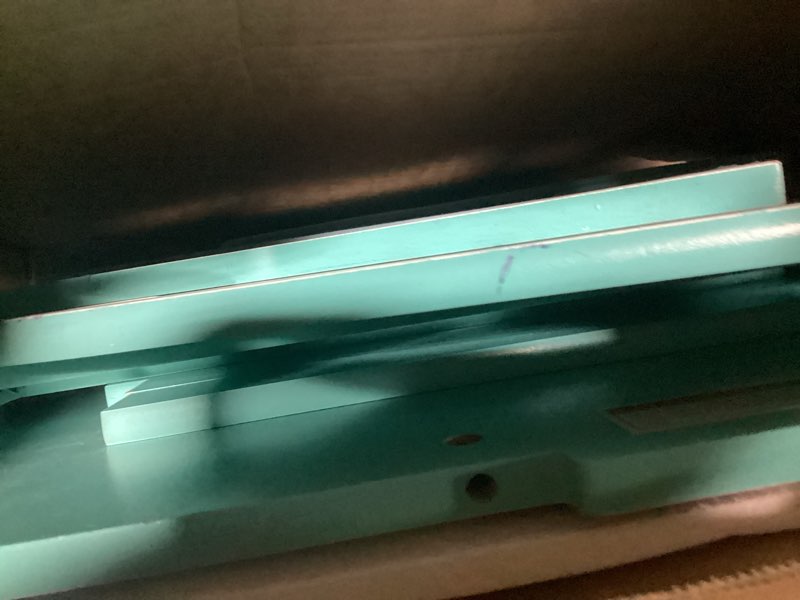 Condition photo showing As Is for Delta Children Bluey Chair Desk with Storage Bin - Greenguard Gold Certified, Blue