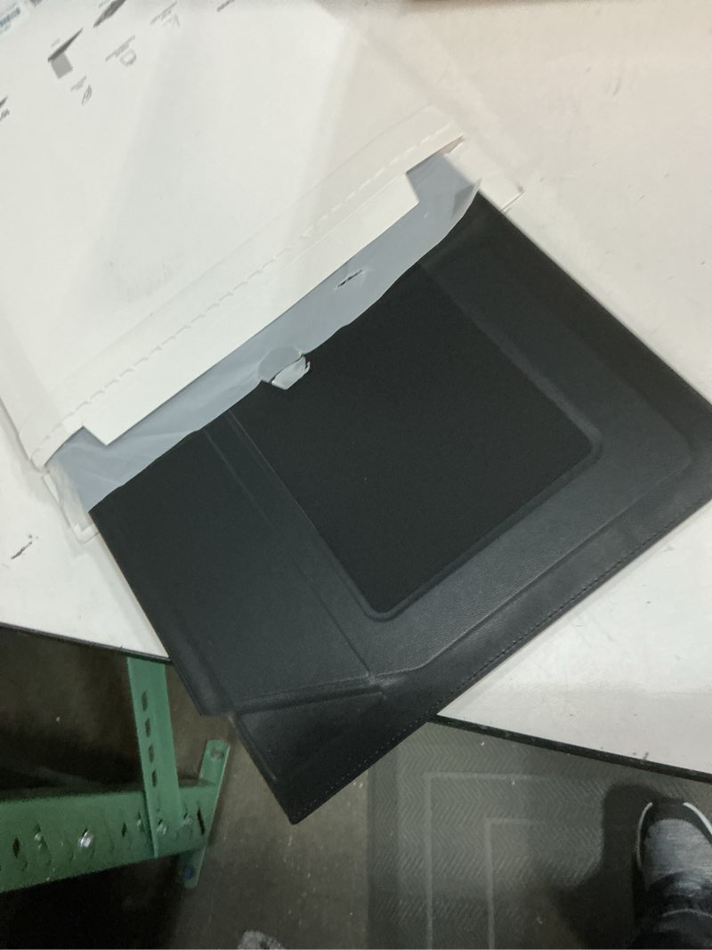 Condition photo showing Good Condition for moft laptop carry sleeve, 2-in-1 laptop bag & stand for 14" macbook air/pro & dell/hp/lenovo/asus, stylish slim computer sleeve bag with expandable storage for computer accessories, night black night black 14 inch