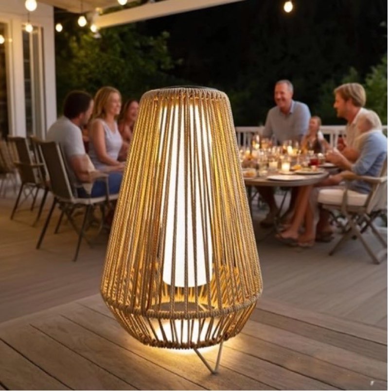 EcoGreen Rocket Floor Solar Light – 11.81 * 18.5 inch Steel & Plastic Design, 15 SMD LEDs, 25LM Warm Glow, 8H Runtime, Solar-Powered Light for Garden & Patio – Single Pack large