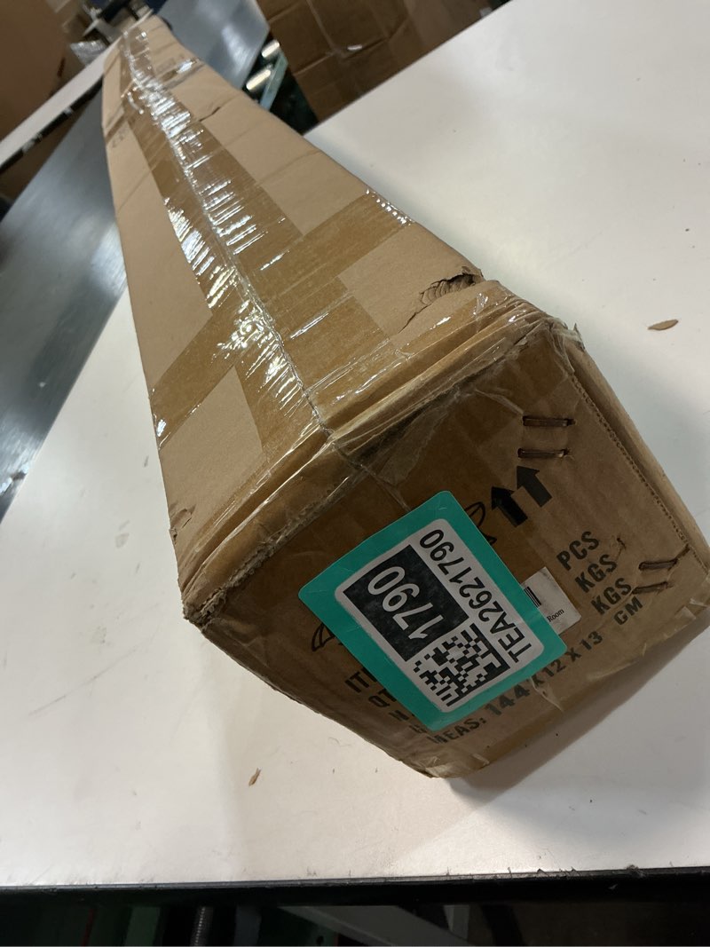 Condition photo showing New/Like New for 55" Wood Linear Pendant Modern Kitchen Island Light Fixture with Remote Solid Wooden Hanging Ceiling Light Chandeliers for Dining Room Kitchen Pendant Lighting Over Island Natural Natural 55in