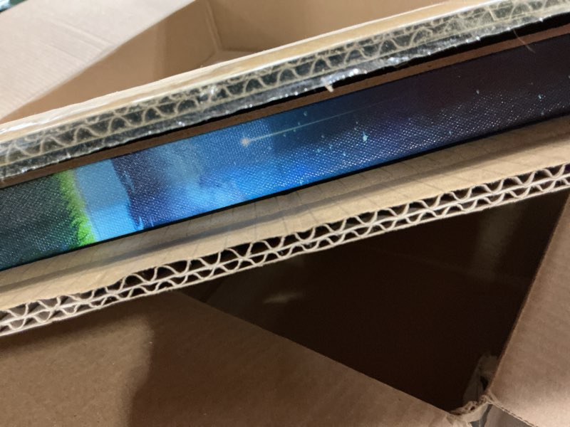 Condition photo showing Good Condition for Lighted Canvas Wall Art with Heartwarming Message, Relaxing Zen Decor with Timer - Battery Operated, Anxiety Relief Gift for Bedroom or Home (Worry Tree)