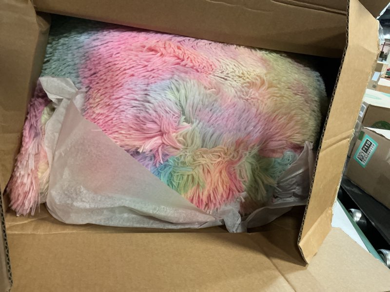 Condition photo showing Good Condition for Squishmallows 20-Inch Diane Peach Bigfoot with Rainbow Hair - Jumbo Ultrasoft Official Kelly Toy Plush - Amazon Exclusive