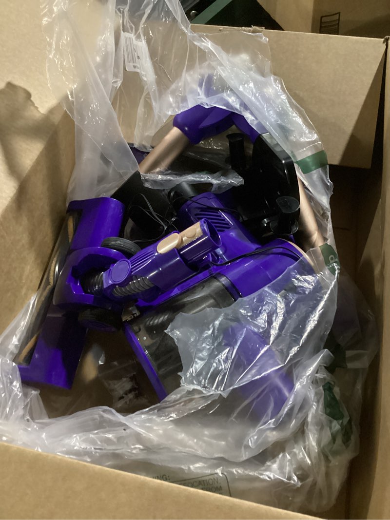 Condition photo showing Good Condition for Cordless Vacuum Cleaner, 180° Bendable Wand Stick Vacuum Cleaners with LED Touch Screen, 8-in-1 Lightweight Rechargeable Vacuum with 1.5L Dust Cup for Home Hard Floor Low-Pile Carpet Blue