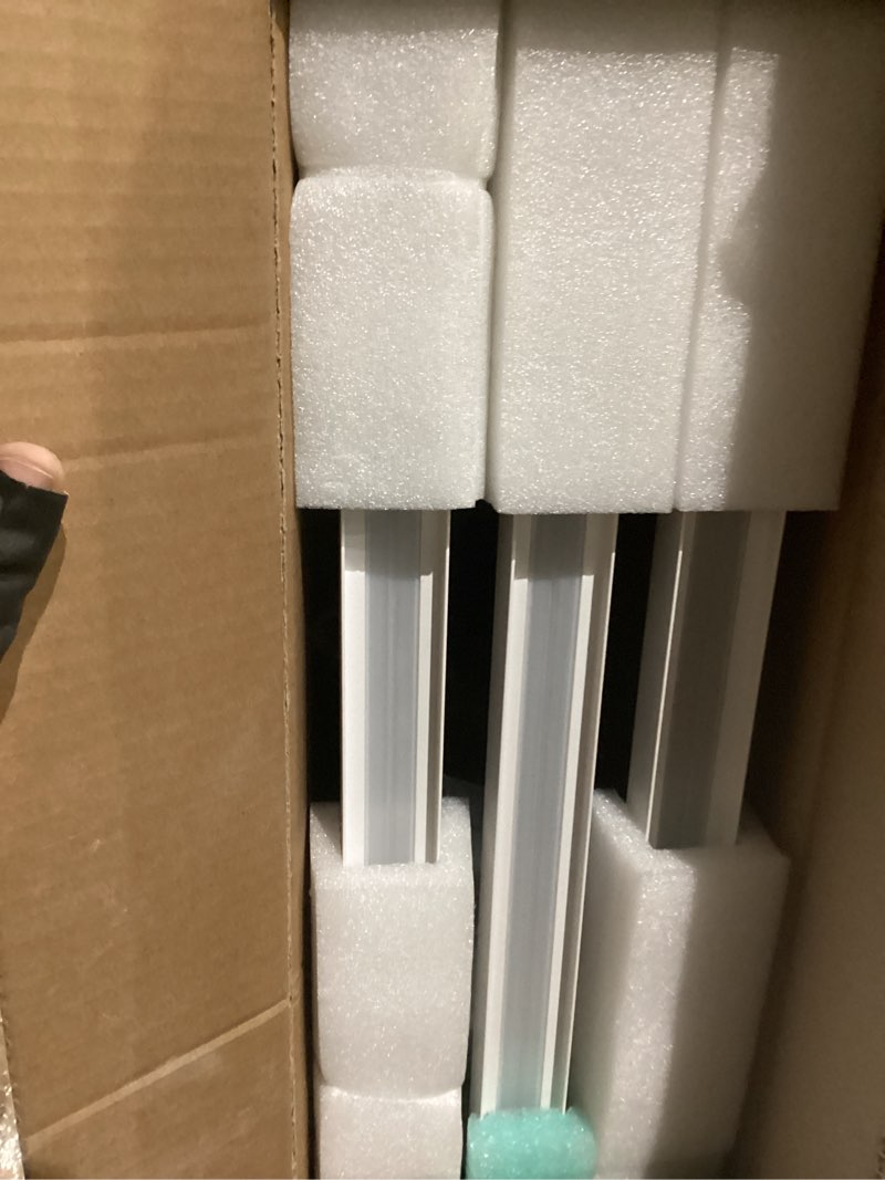 Condition photo showing As Is for 2x2 FT Edge-Lit Frame LED Panel Lights,5CCT Selectable 3000K-6500K, 2600/3900/5200LM,20W/30W/40W Switch, Grid Drop Ceiling Lights,0-10V Dimmable,Damp Rated,100-277V,ETL Listed (2 X 2 EDGE - 6 PACK)