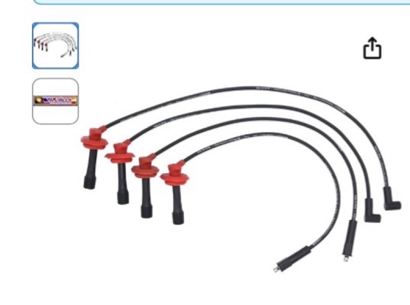 Datsun 240Z/260Z Spark Plug Wire Set (Black)