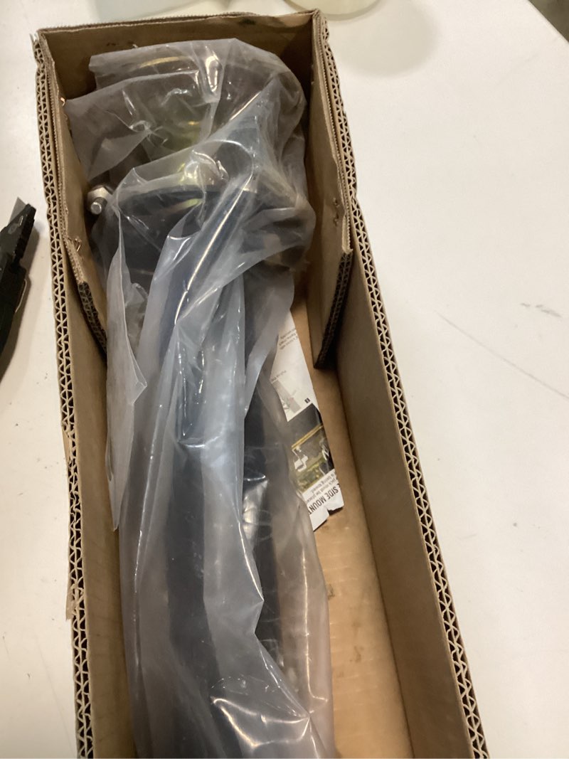 Condition photo showing Good Condition for trailer tongue support jack (electric drill adjust), adjustable 3.8”-32” height, universal rv a-frame jack supports up to 5000lbs capacity, bolt on trailer jack for utility yacht boat