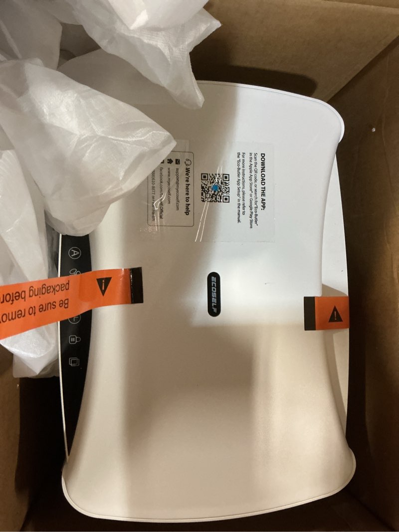 Condition photo showing New/Like New for air purifiers for home large room 4800 sq ft, with real hepa filters, x-shaped powerful filtration, app smart control, aqi display, real-time temp & humidity monitor for pet hair, smoke, odors, hap608 bright white
