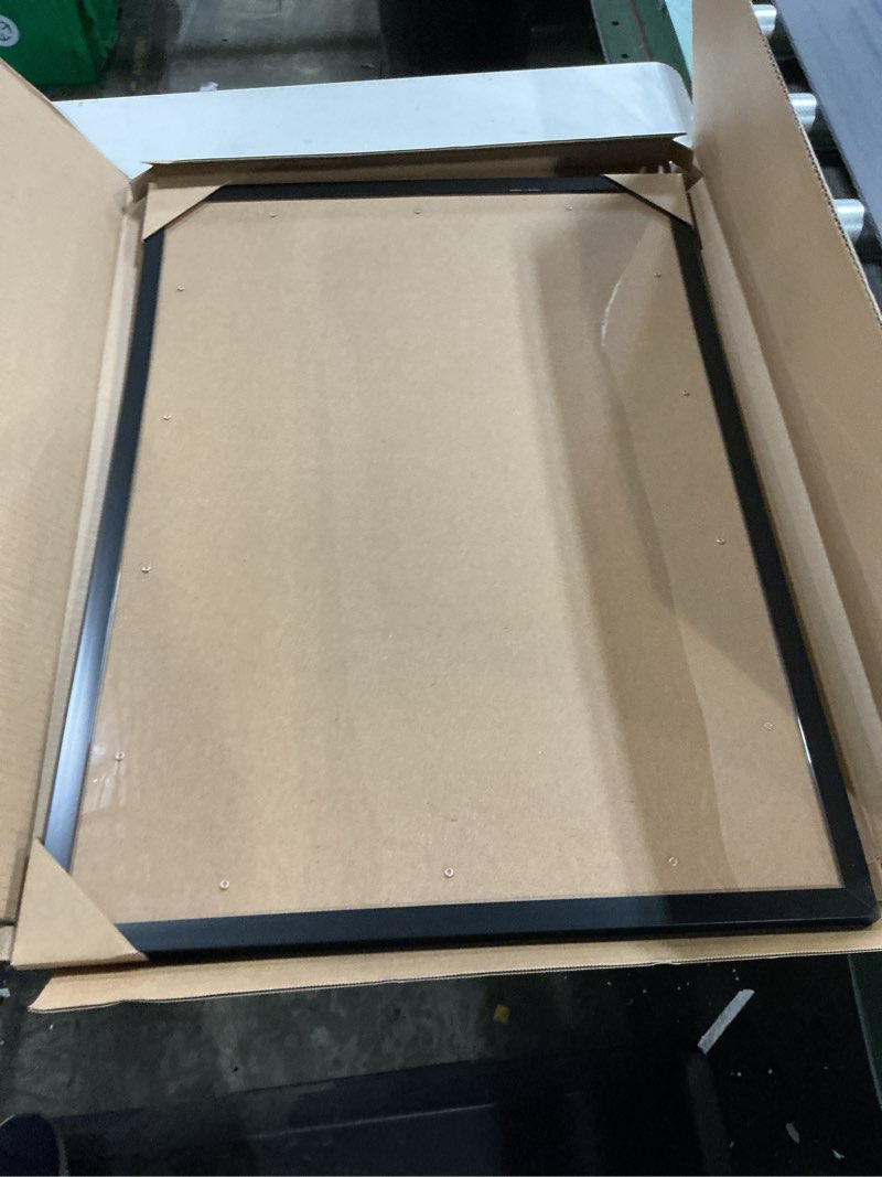 Condition photo showing New/Like New for 17x24 picture frame, black frame for 17 x 24 inch picture poster photo, light weight and high transparent 17 by 24 frame for wall - 1 pack/black/17 x24 1 17x24