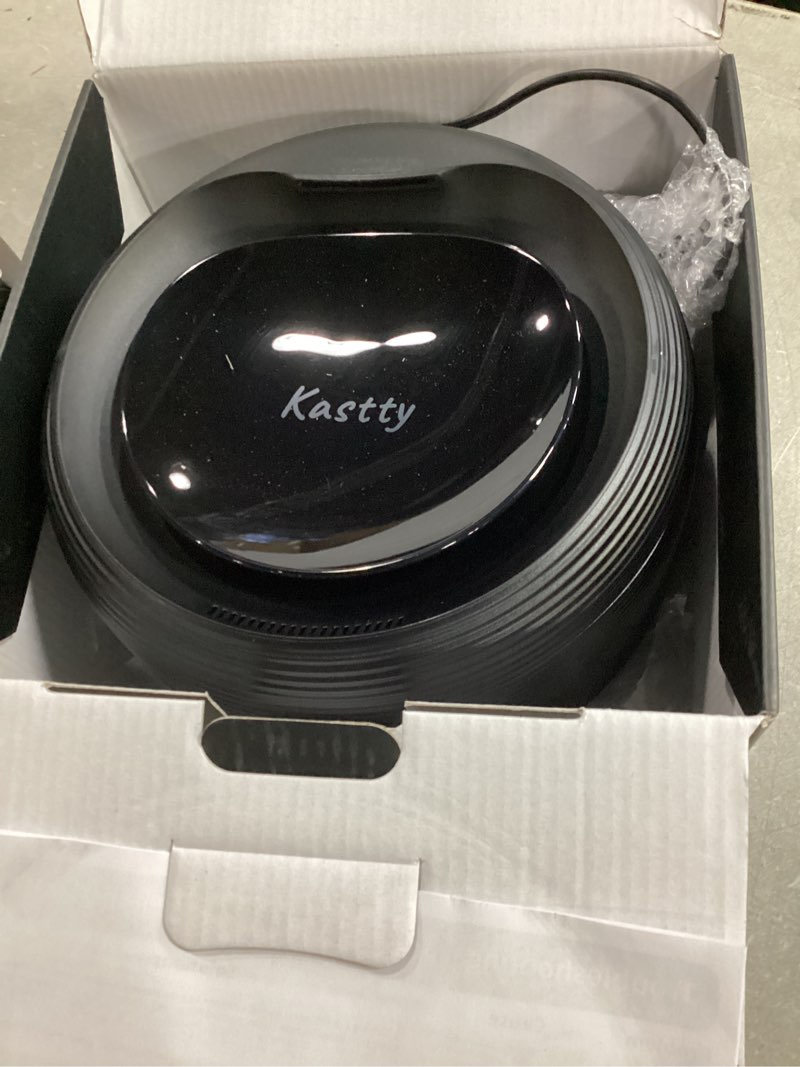 Condition photo showing Good Condition for kastty 3.5l/118 oz cat water fountain, large capacity quiet pet water fountains for cats indoor water level led light multi-filtration bpa-free, automatic cat fountain easy cleaning fs77(black) black 3.5l