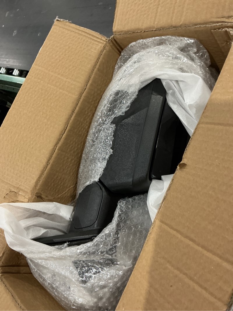 Condition photo showing Good Condition for ofhz replacement towing mirrors fit for 2015-2020 ford f150, power adjustment, amber turn signal, black textured finish, replaces oem fl3z17683cb (left 6pins?