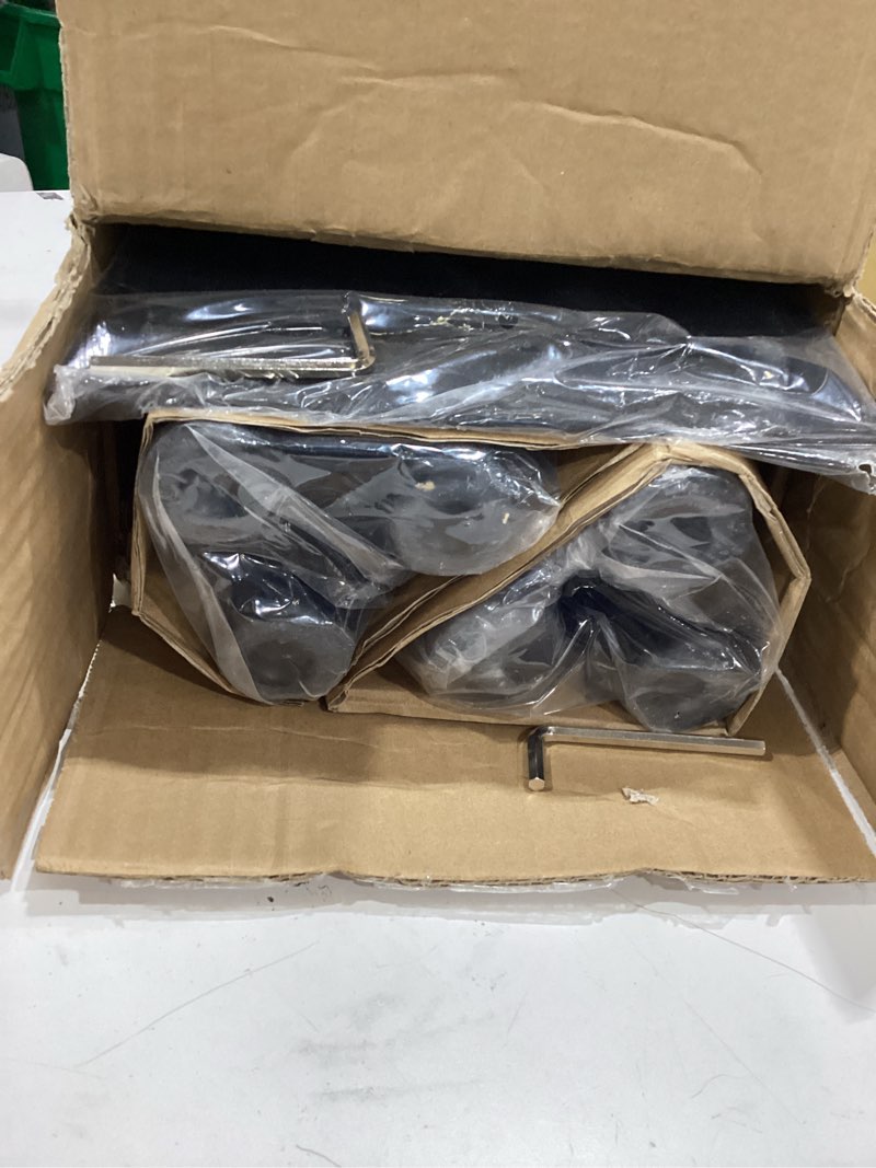 Condition photo showing Good Condition for studio monitor speaker stands - heavy-duty support for sound system, adjustable pole height, foldable tripod legs, non-slip rubber pads - portable & durable - home, professional use - 1 pair