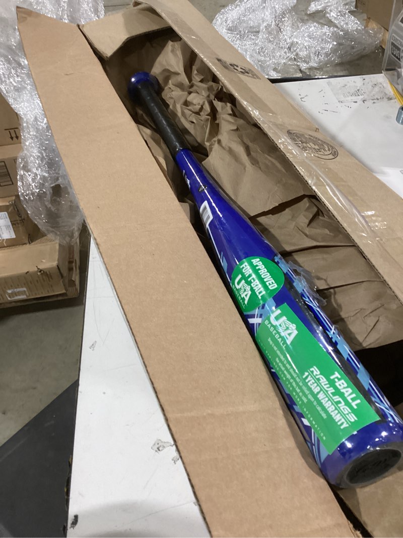 Condition photo showing Good Condition for Rawlings | Remix T-Ball Bat | USA Baseball & Softball | -12 Drop | 2 1/4" Barrel | 1 Pc. Aluminum Blue -12 24 Inches