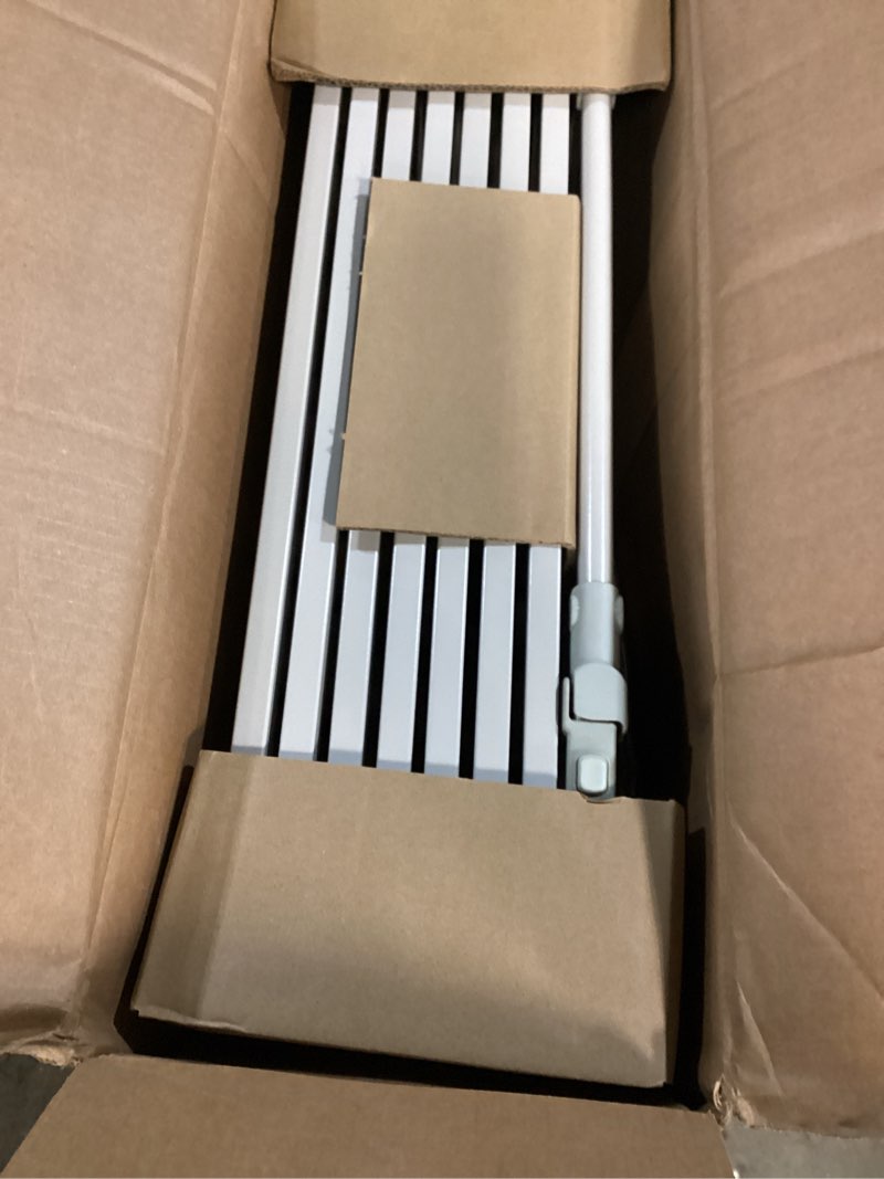 Condition photo showing New/Like New for Toddleroo by North States - 3 In 1 Metal Superyard Baby Play Yard: 8 Panel Playpen, Gate, or Extra Wide Fence - Encloses Up to 19 Square Feet - 30 Inches Tall - Taupe 8-Panel Taupe