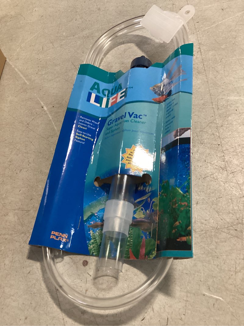 Condition photo showing New/Like New for Penn Plax Gravel Vac - Extendable 16 Aquarium Gravel Cleaner Scraper
