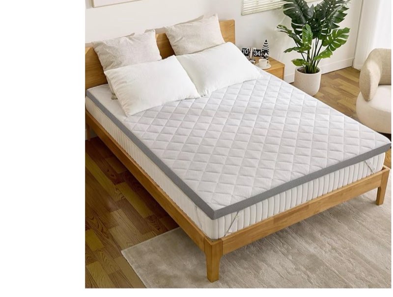 Extra Firm Mattress Topper Twin Size, 3 Inch High-Density Foam Bed Topper for Extra Support, Pain Relieving Foam Mattress Pad with Removable Cover, No Smell, CertiPUR-US Certified, 75"x 38"