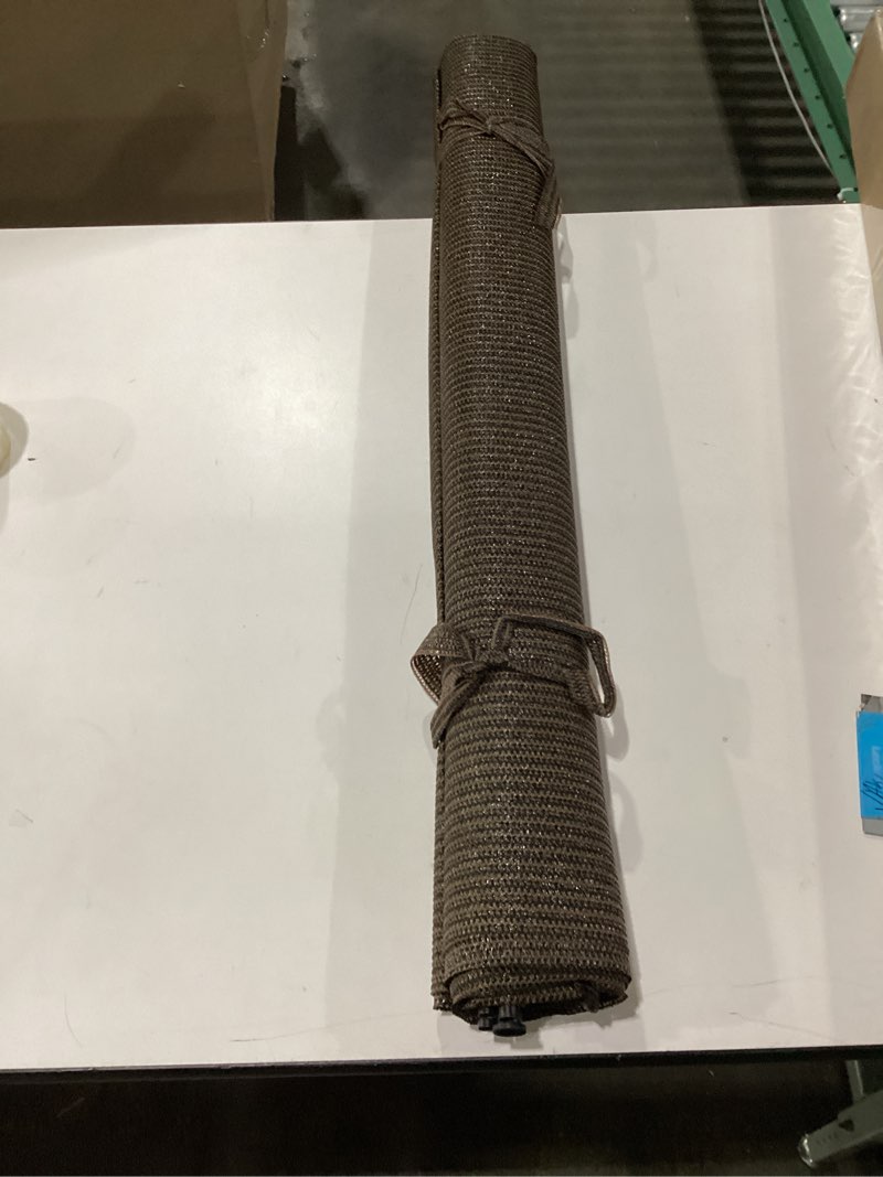 Condition photo showing Good Condition for Brown roller shade