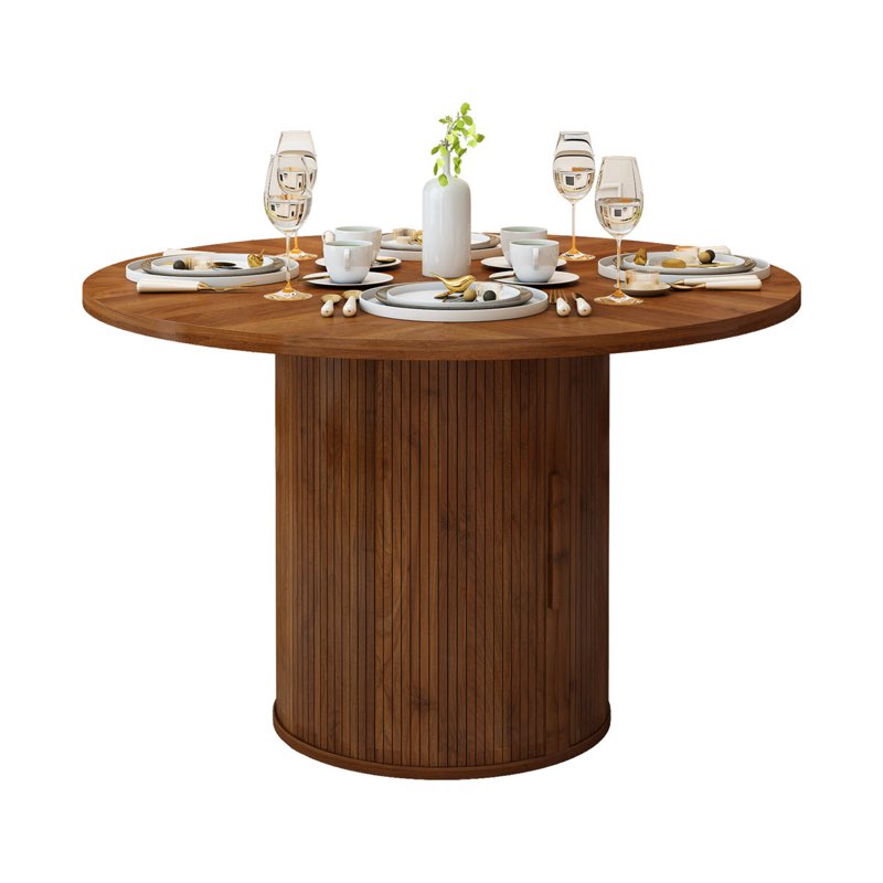 round pedestal dining table