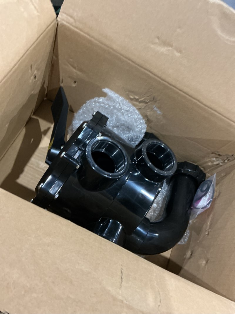 Condition photo showing As Is for sp0715xr50 2 inch multiport control valve compatible with hayward pro series vari-flo grid d.e. filter