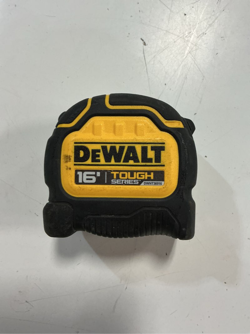 Condition photo showing As Is for dewalt tough tape 16ft x 1-1/4in multi 0.2 m