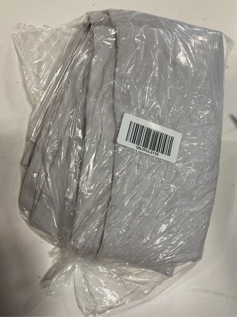 Condition photo showing Good Condition for european linen true blackout curtain - single panel, 48x96, cloud