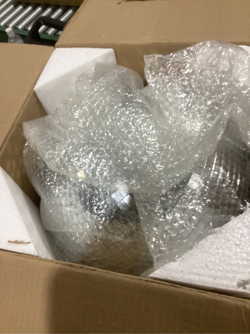 Condition photo showing Good Condition for 16 inch Disco Ball Decor Mirror Ball Hanging for Party Decration DJ Club Stage Bar Wedding, Silver