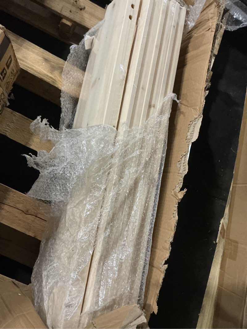 Condition photo showing Good Condition for FREDBECK 32in x 96in Sliding Barn Door with 5.5FT Barn Door Hardware Kit Included Wood K Shape Solid Spruce Panel Need to Assembly