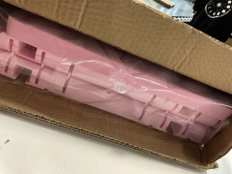 Condition photo showing Good Condition for janua pilates board - pilates reformer set, multi-purpose foldable pilates reformer board for home, 5 in 1 pilates sliding board pink