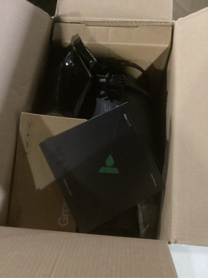 Condition photo showing New/Like New for vivosun t4 4" inline duct fan & temperature humidity controller, e42a+ wifi-app control aerozesh grow tent fan& smart thermostat, 210 cfm ec motor exhaust fan for heating cooling, greenhouse accessory 4” & smart controller pro