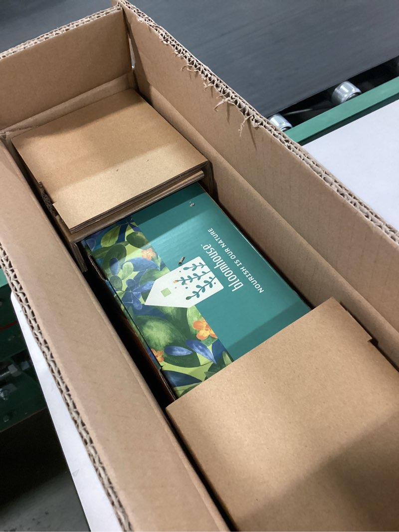 Condition photo showing New/Like New for Bloomhouse - Two Time Oprah's Favorite Things Winner - 20 Piece Stone Washed Flatware 18/10 Stainless Steel Silverware Cutlery Utensil Set With Acacia Wood Caddy - Service for 4 Stainless Steel Service for Four (20-Pieces)