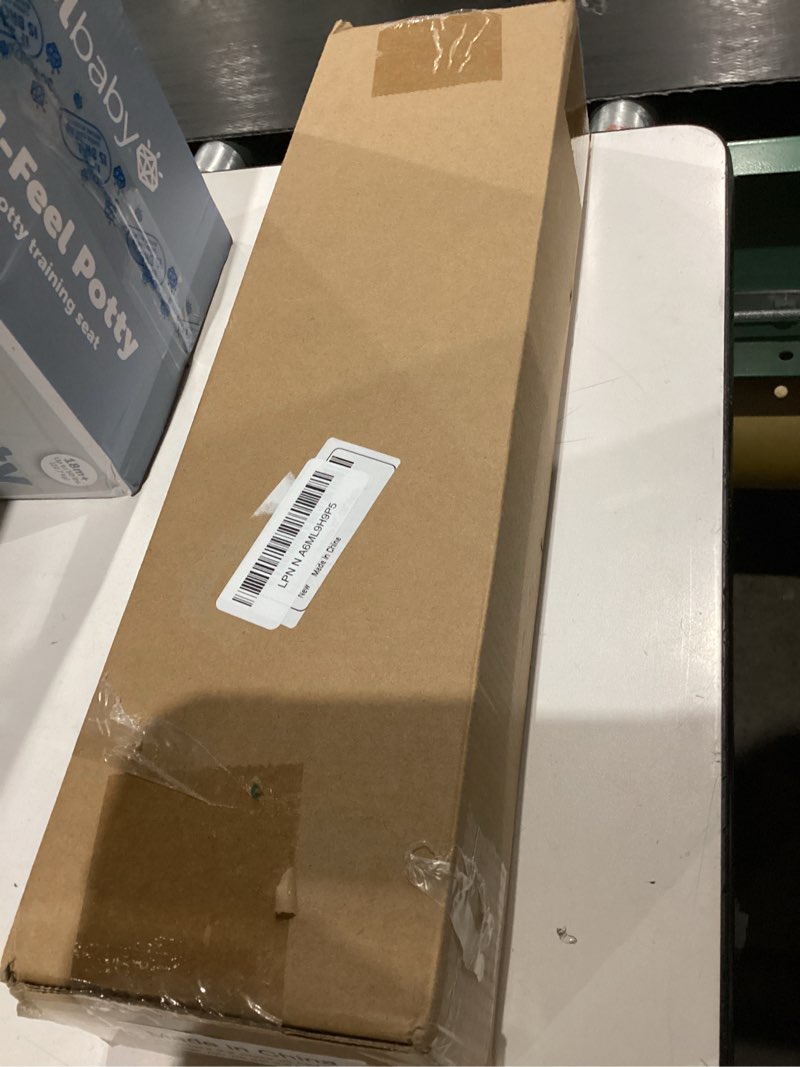 Condition photo showing New/Like New for Industrial Curtain Rods for Window 32 to 120, 1 Inch Wrap Around Blackout Drapery Rods Adjustable Heavy Duty Curtain Pole Wall or Ceiling Mounted Patio Bedroom Living Room Divider 32" - 120"Nickle 32" - 120" Nickle