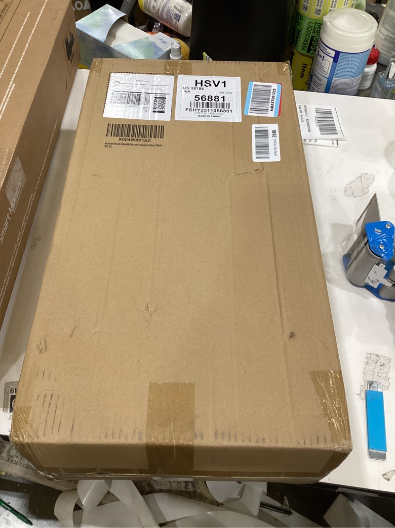 Condition photo showing As Is for Keyboard Bench Adjustable Piano Stool - 3 Levels of Height,Thickened 3.5inch Cushion,Comfortable and