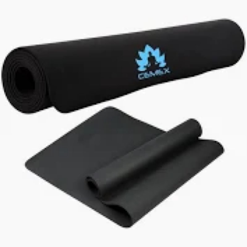 MSPORTS Thick Yoga Mat Non Slip – Extra Comfortable Exercise Mat for Home Workouts, Pilates, Stretch