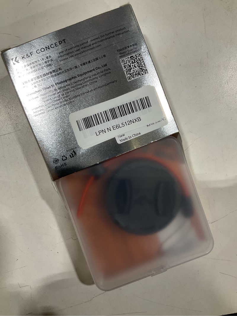 Condition photo showing Good Condition for k&f concept 55mm variable nd camera lens filter nd2-nd400 (1-9 stops) + filter cap + cleaning cloth 18 multi-layer coatings adjustable neutral density ultra slim for camera lenses(k-series)