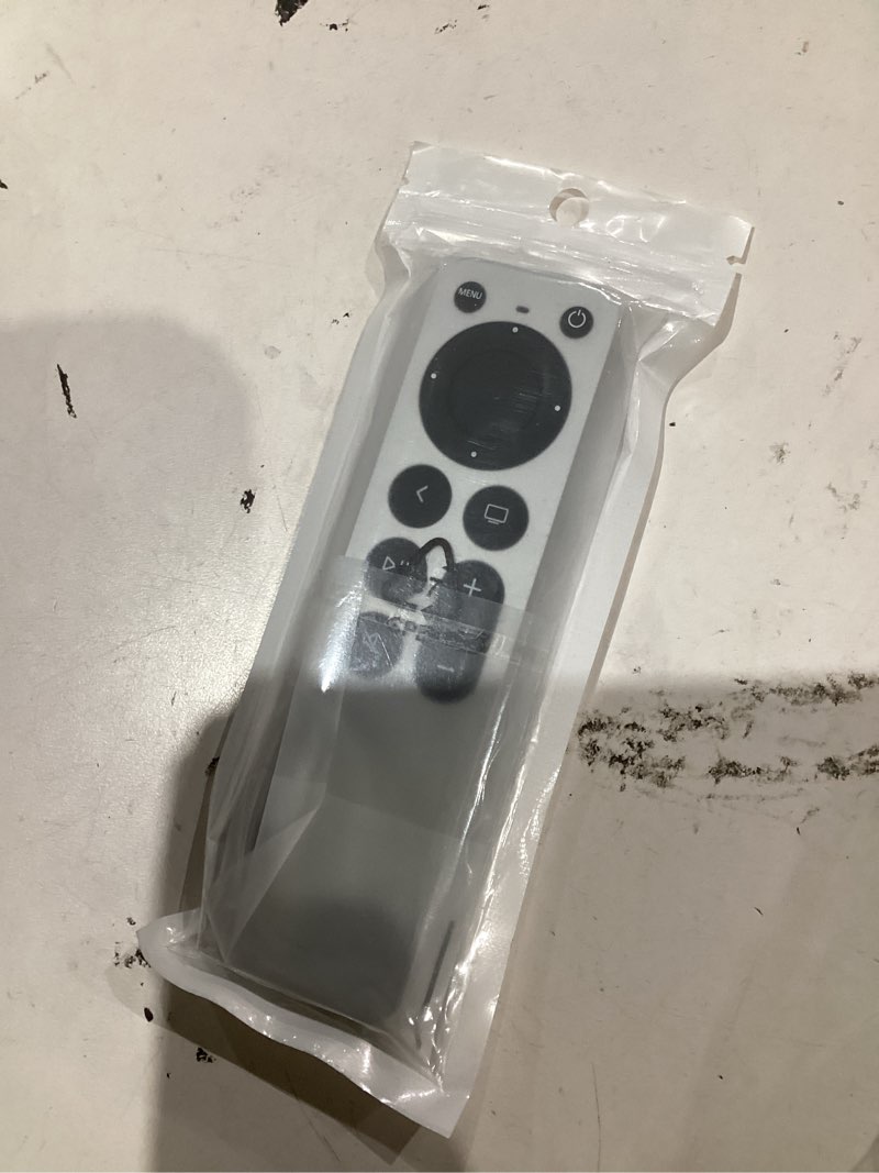 Condition photo showing As Is for replacement for apple tv remote,for apple 4k/ gen 1 2 3 4/ hd,a2169 a1842 a1625 a1427 a1469 a1378 a1218 silver