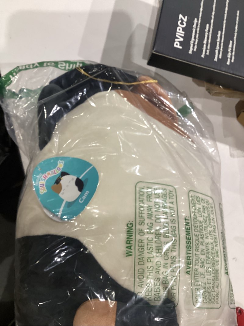 Condition photo showing New/Like New for squishmallows original 12in cam the calico cat in graduation cap – official jazwares plush (medium-sized)
