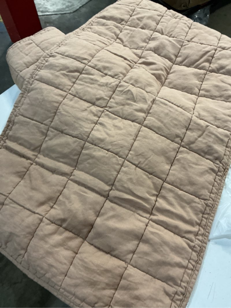 Condition photo showing Good Condition for european linen box quilted sham set