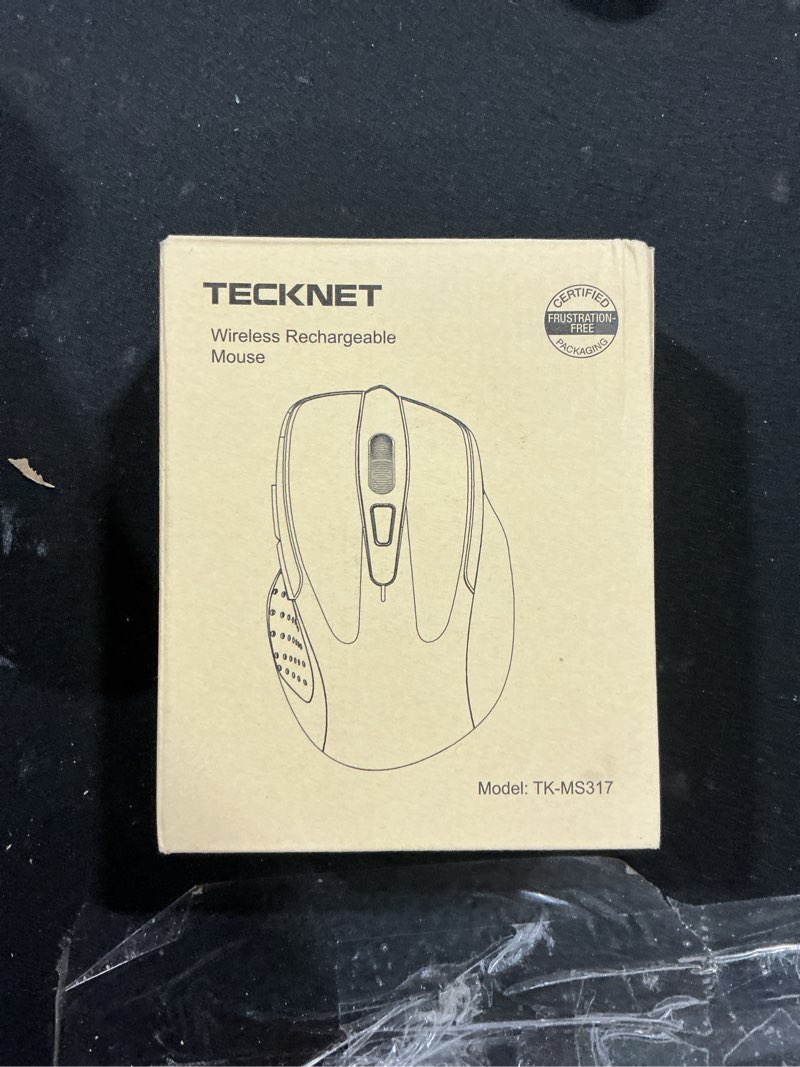 Condition photo showing Good Condition for TECKNET Rechargeable Jiggler Wireless Mouse (BT5.0/3.0 & 2.4G) 4800 DPI Silent USB A & Bluetooth Mou
