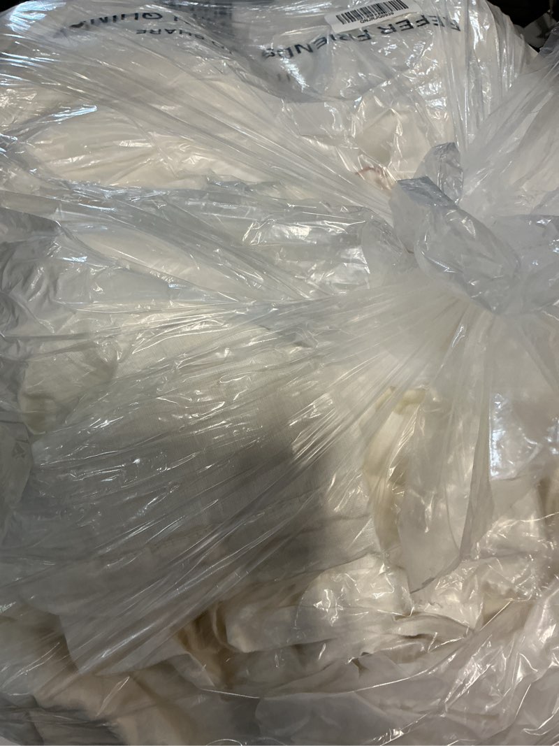Condition photo showing Good Condition for european linen dream quilt, king/cal king, ivory